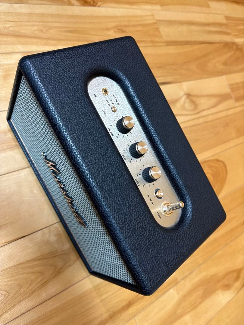 Marshall Acton III ブラック ワイヤレススピーカー