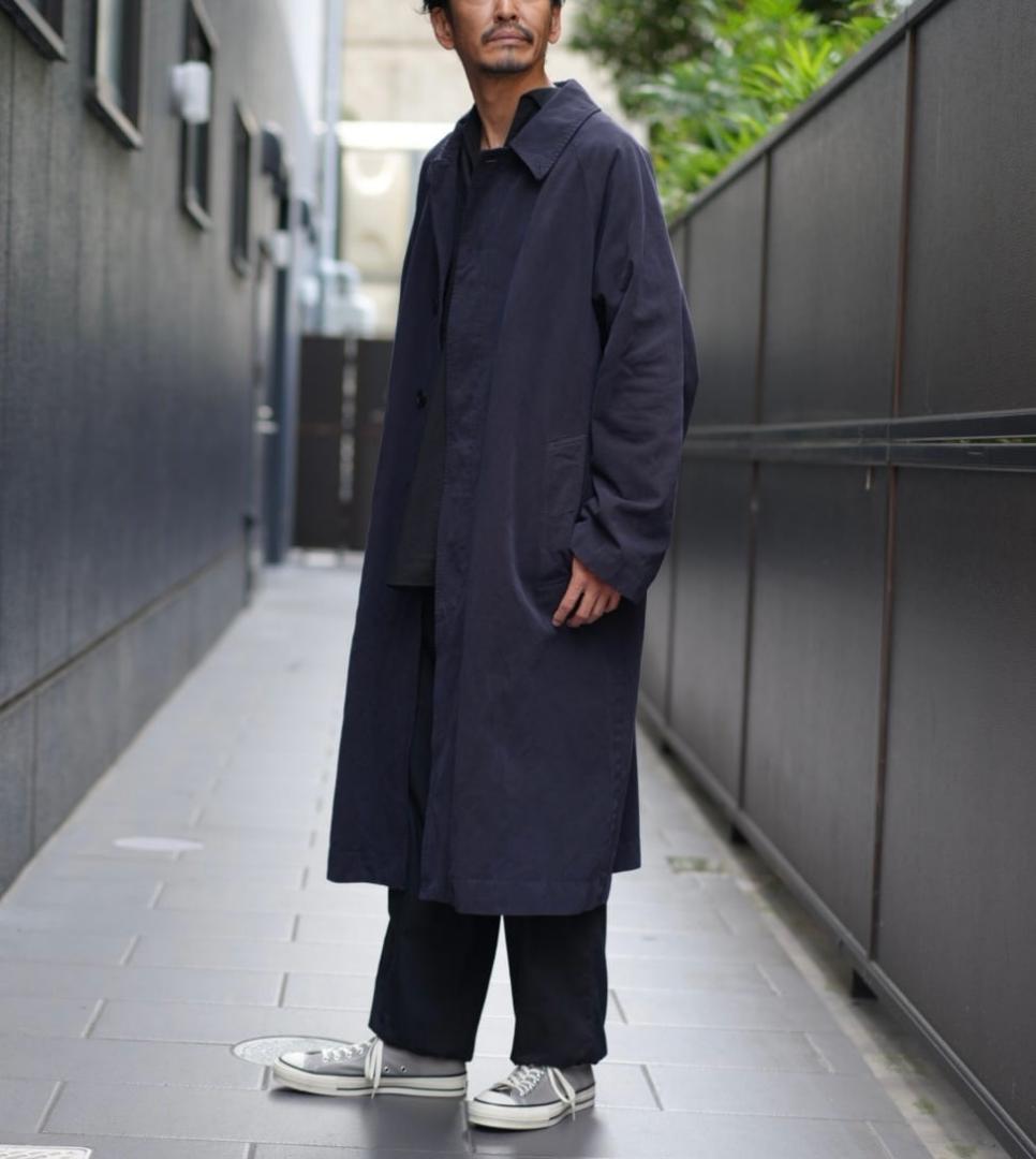 COMOLI 製品染バルカラーコート サイズ1