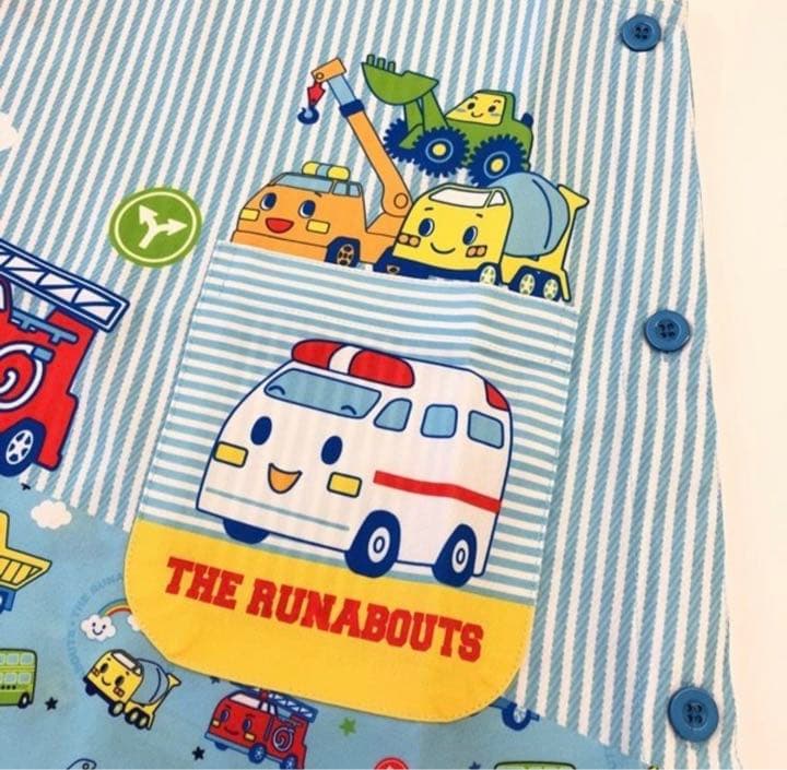 ザラナバウツ　エプロン　働く車　新品未使用タグ付き未開封　サンリオキャラクター