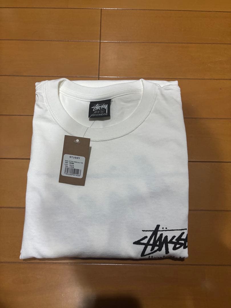 【新品、未使用】stussyハワイホノルル限定Tシャツ　Lサイズ