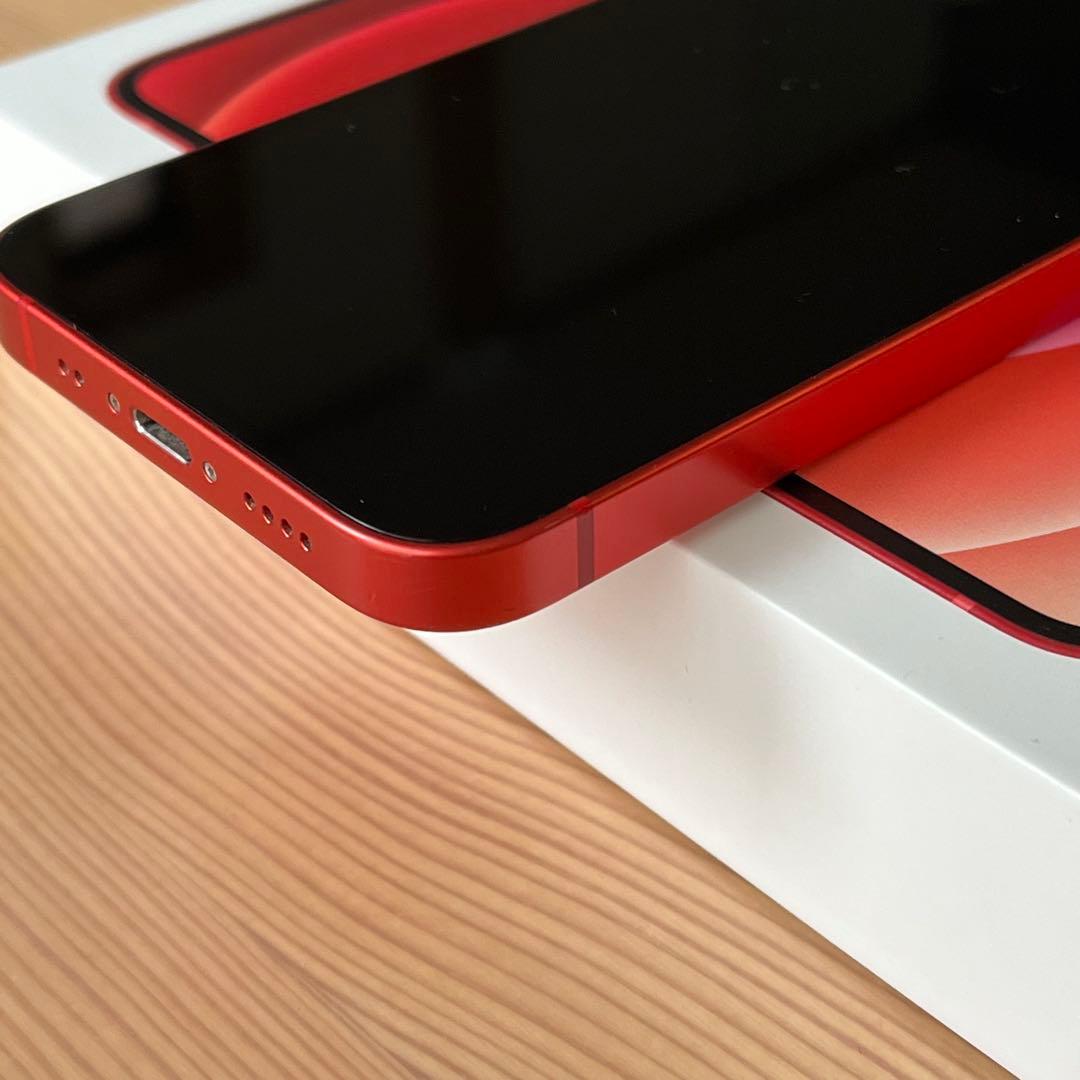 スマートフォン本体 iPhone 12 mini (PRODUCT(RED)) 128GB