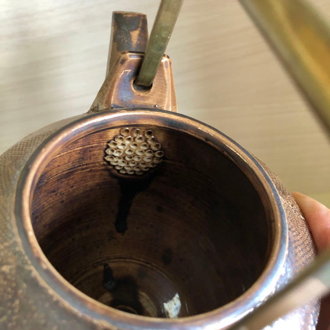 濱中史朗さん　メタリックレース急須