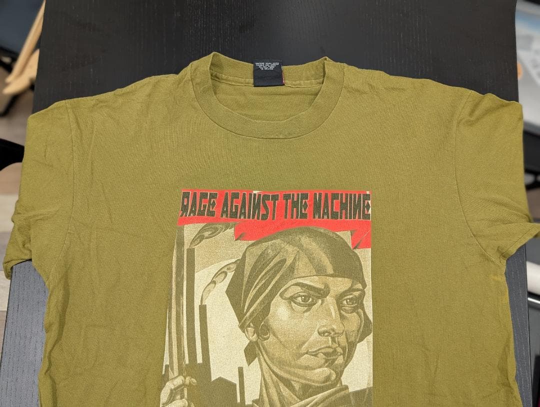 Rage Against バンドT usa製 giantタグ サイズXL