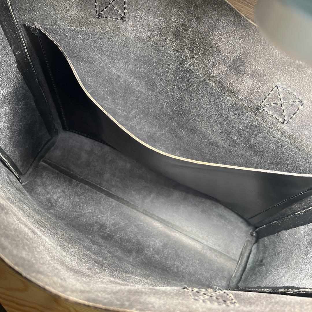 GLEN ブラック トートバッグ