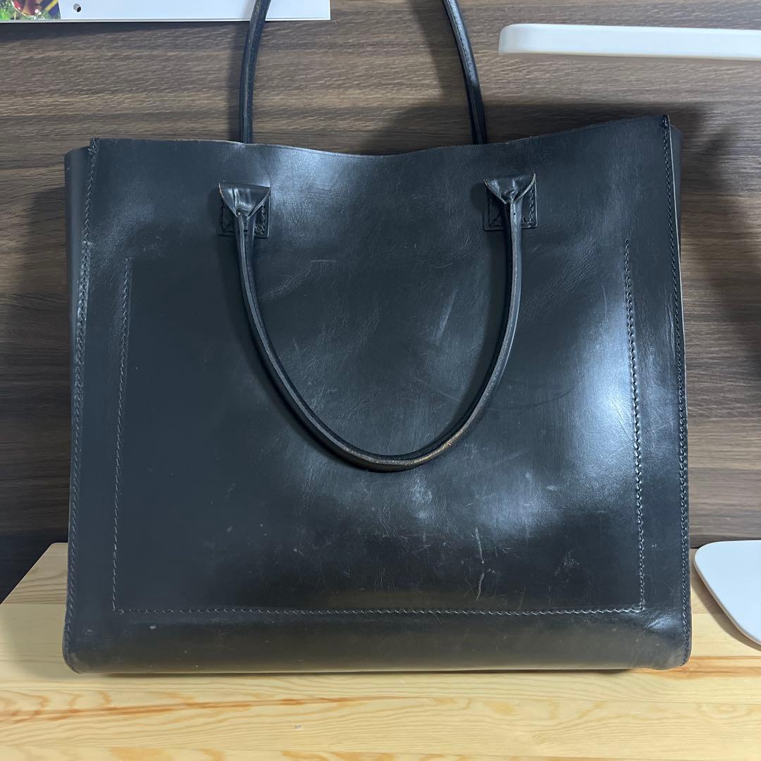 GLEN ブラック トートバッグ