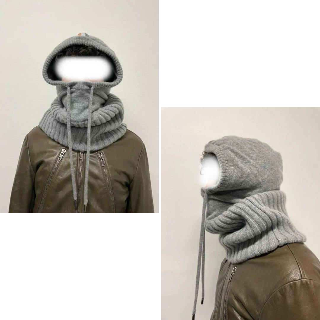 08AW archive DOLCE&GABBANA バラクラバ フードマフラー