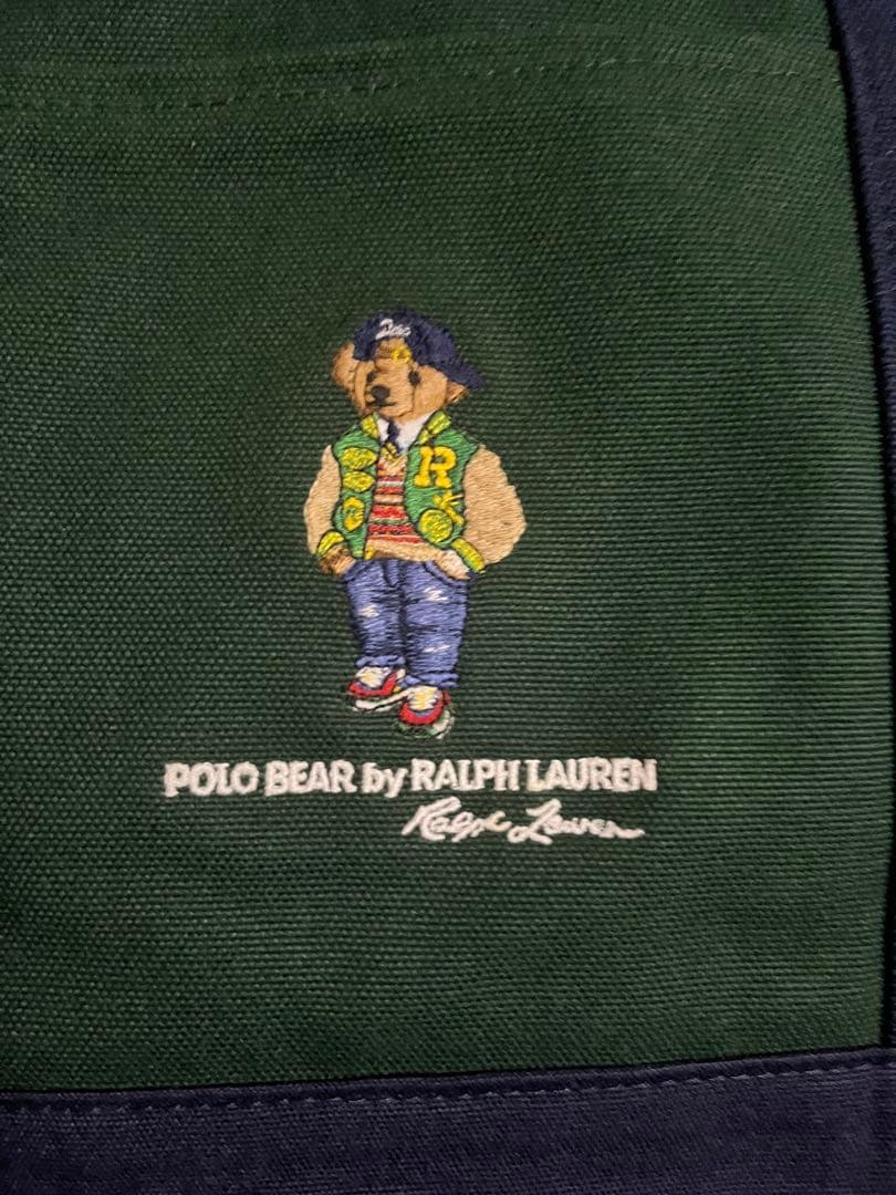 24aw 現行　ポロラルフローレン ralph ポロベア　トートバッグ