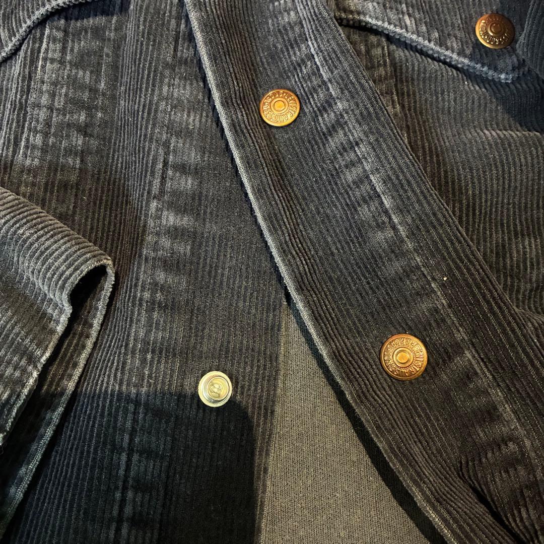 70s〜80s Levi’s コーズトラッカージャケット　黒　リーバイス