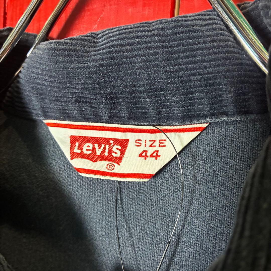 70s〜80s Levi’s コーズトラッカージャケット　黒　リーバイス