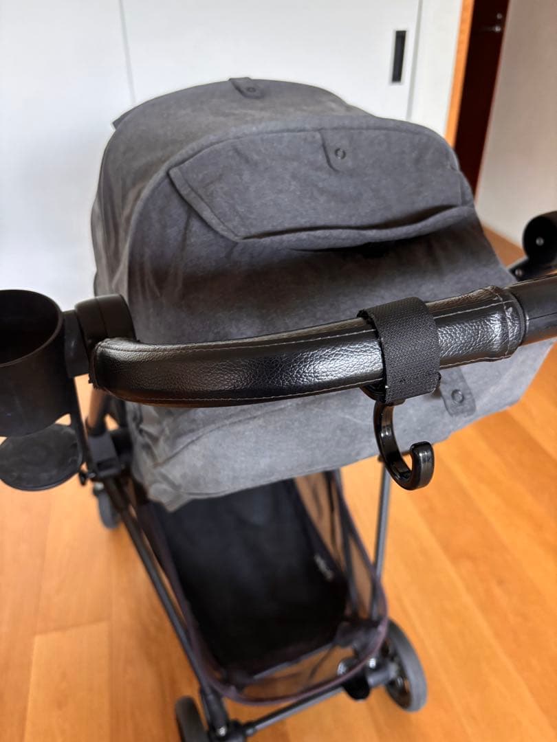 cybex ベビーカー メリオカーボン ディープブラック