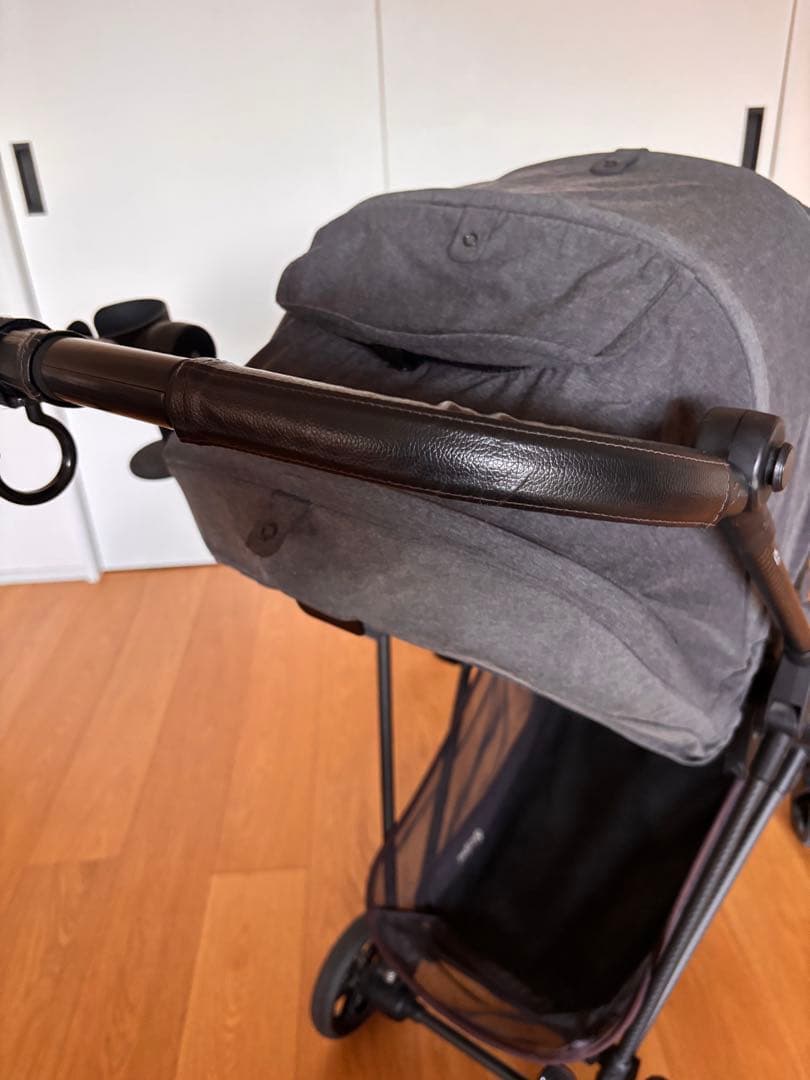 cybex ベビーカー メリオカーボン ディープブラック