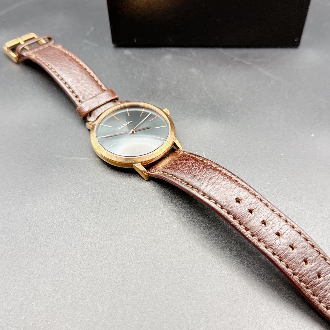 稼働品 美品 Paul Smith クォーツ 稼働 箱付き ポールスミス　メンズ