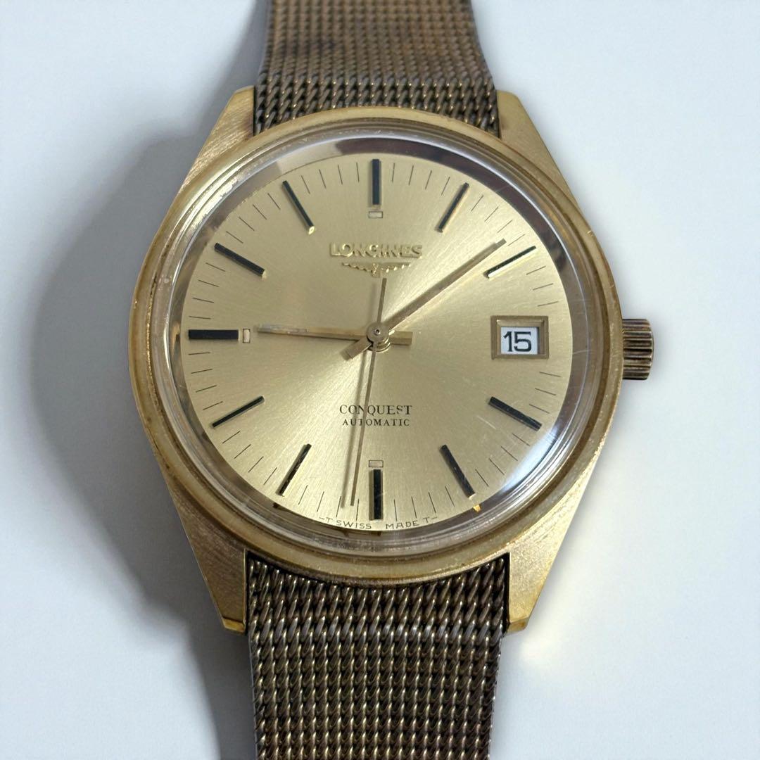 LONGINES コンクエスト 自動巻き ウォッチ 時計