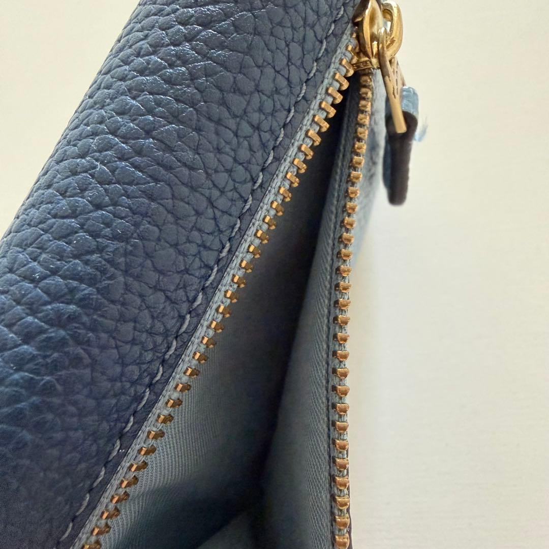 美品✨COACH ミラ スモール フラップ ウォレット・カラーブロック