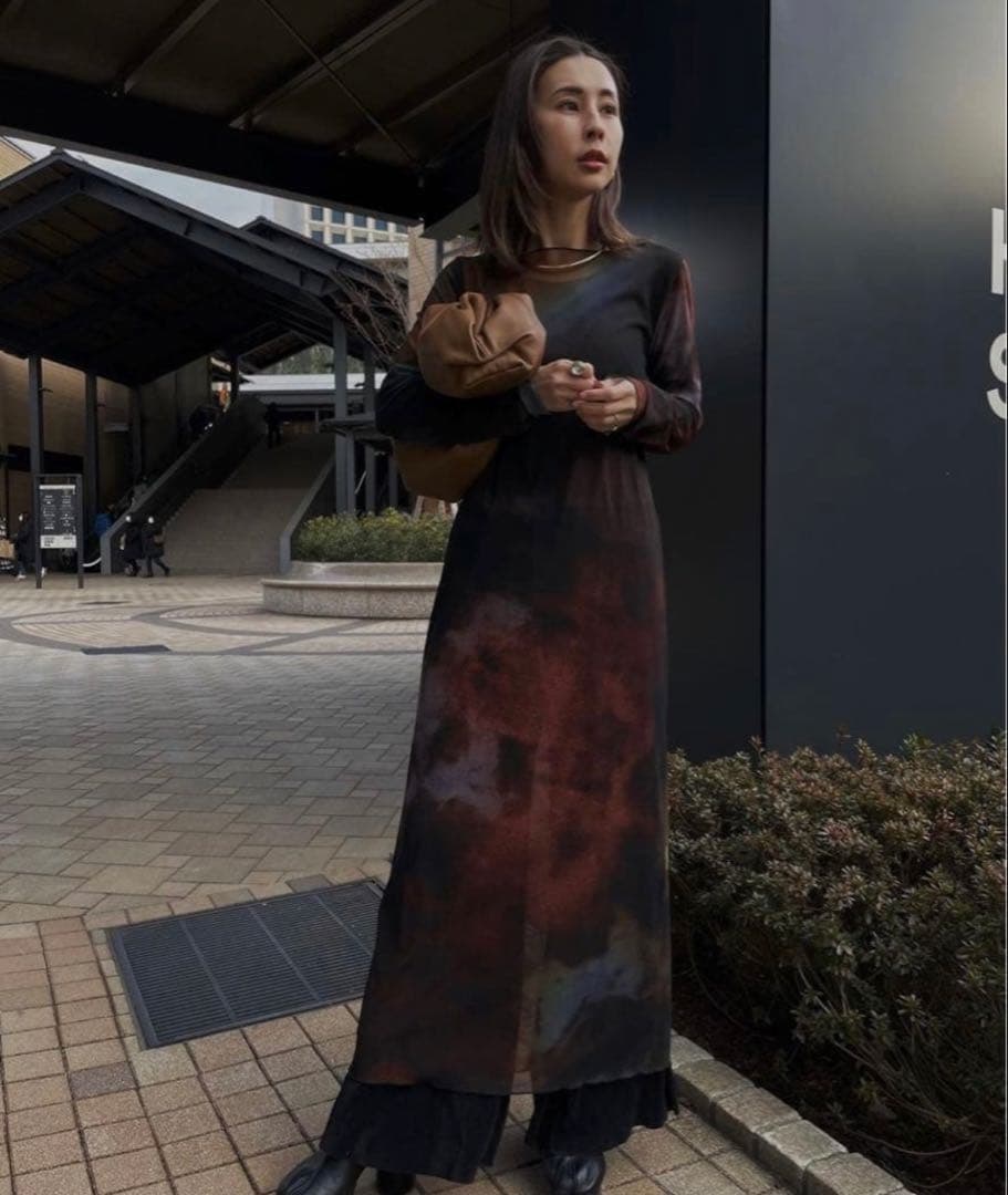 【最終値下げ❗️】Ameri VINTAGE シアーワンピース