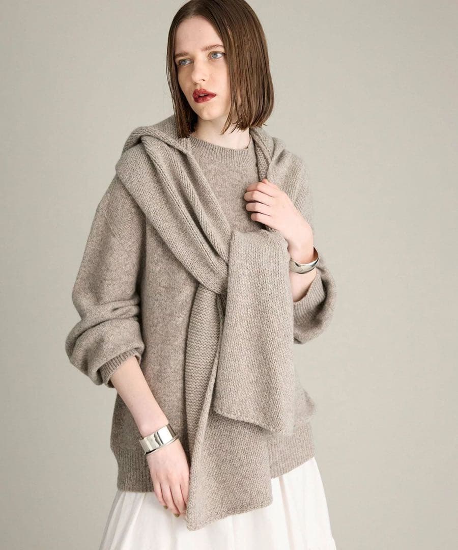 【きき】新品未使用 BRILL カシミミストール