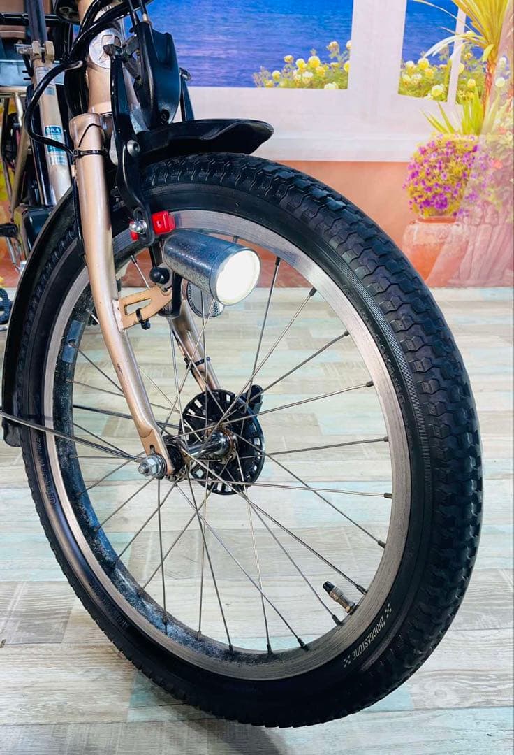 超特価！アンジェリーノ⭐️ブリヂストン子供乗せ電動アシスト自転車Y3195