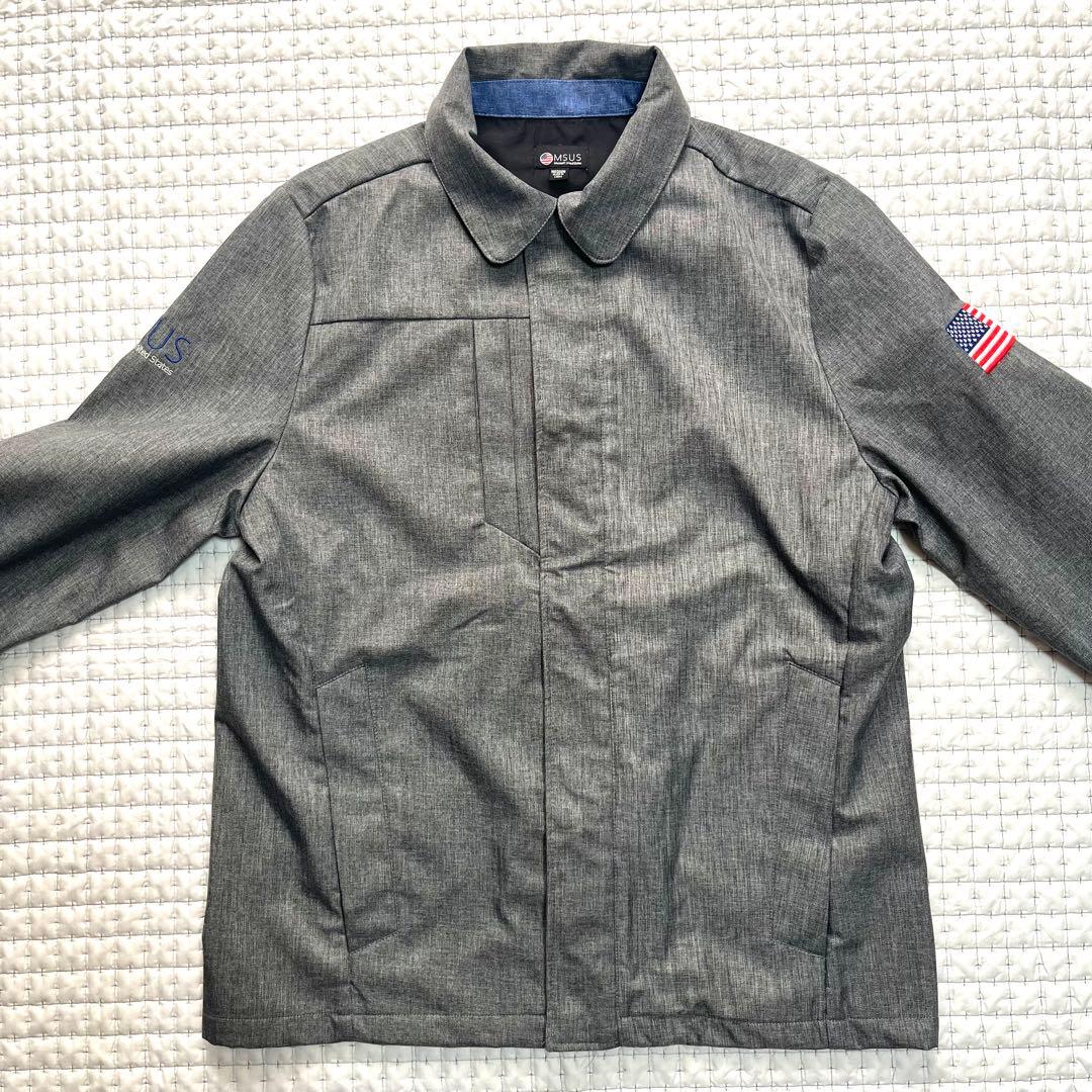 美品 Microsoft マイクロソフト ジャケット 企業系 アウター M 希少