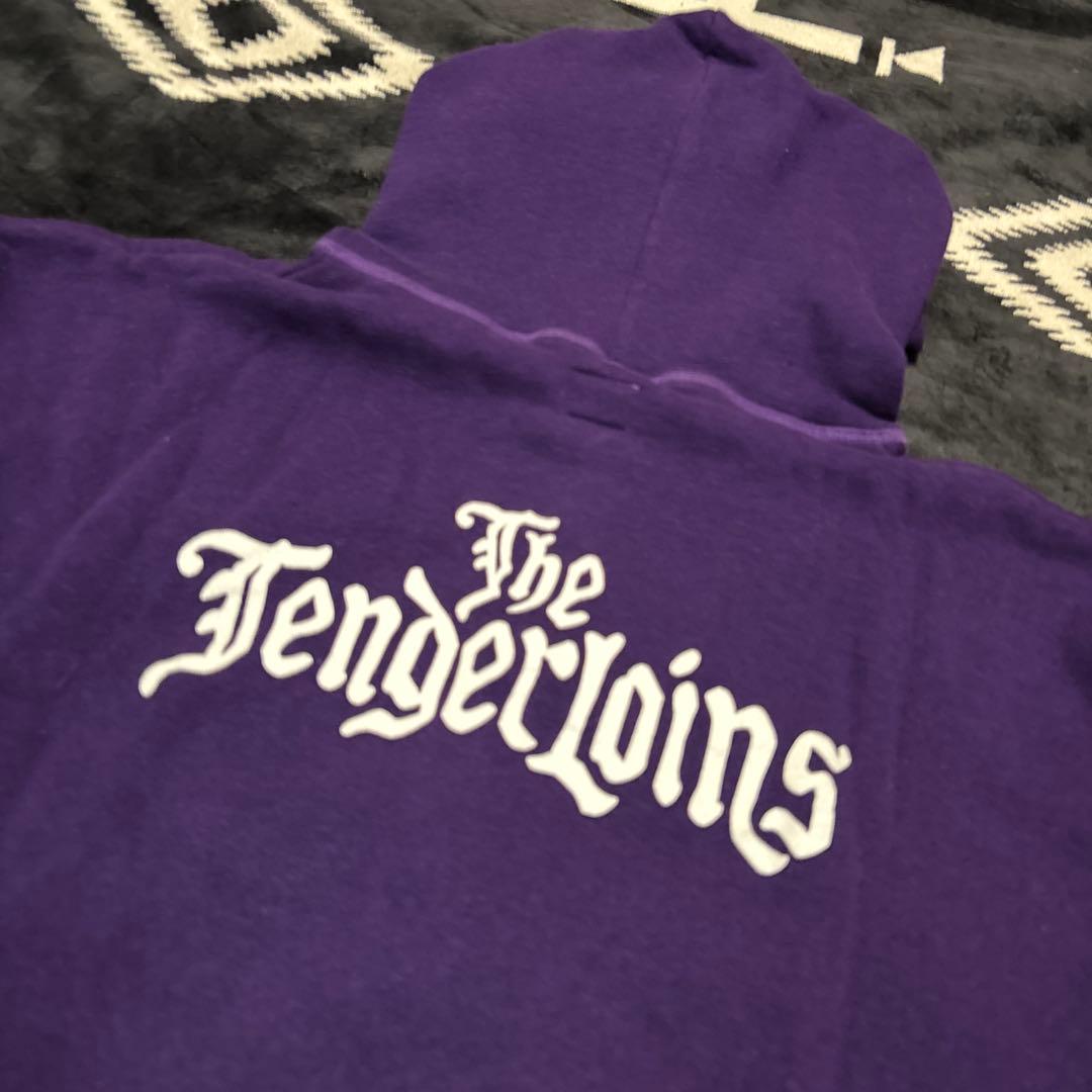 テンダーロイン　裏サーマル　フルジップパーカー　希少　Lサイズ パープル