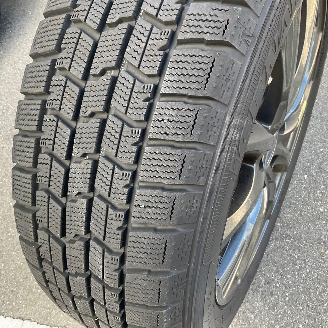スタッドレスタイヤ 215/55R17 ブラックホイール値下げしました。