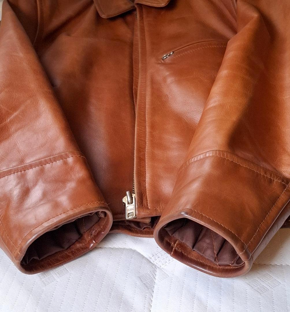 インディアン　シングルライダース レザー 36