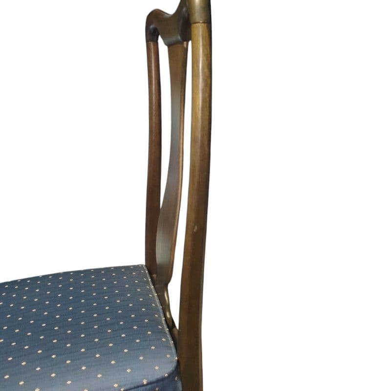 希少　猫脚　マルニ　marni　ダイニングチェア　刺繍　木製　クッション