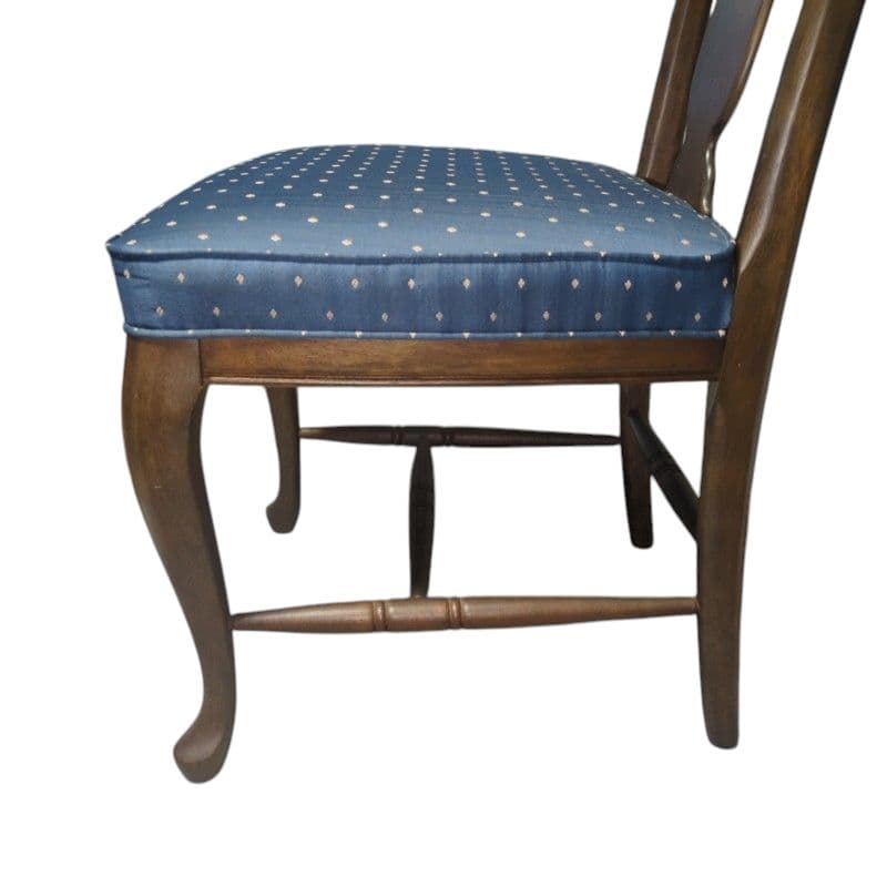 希少　猫脚　マルニ　marni　ダイニングチェア　刺繍　木製　クッション