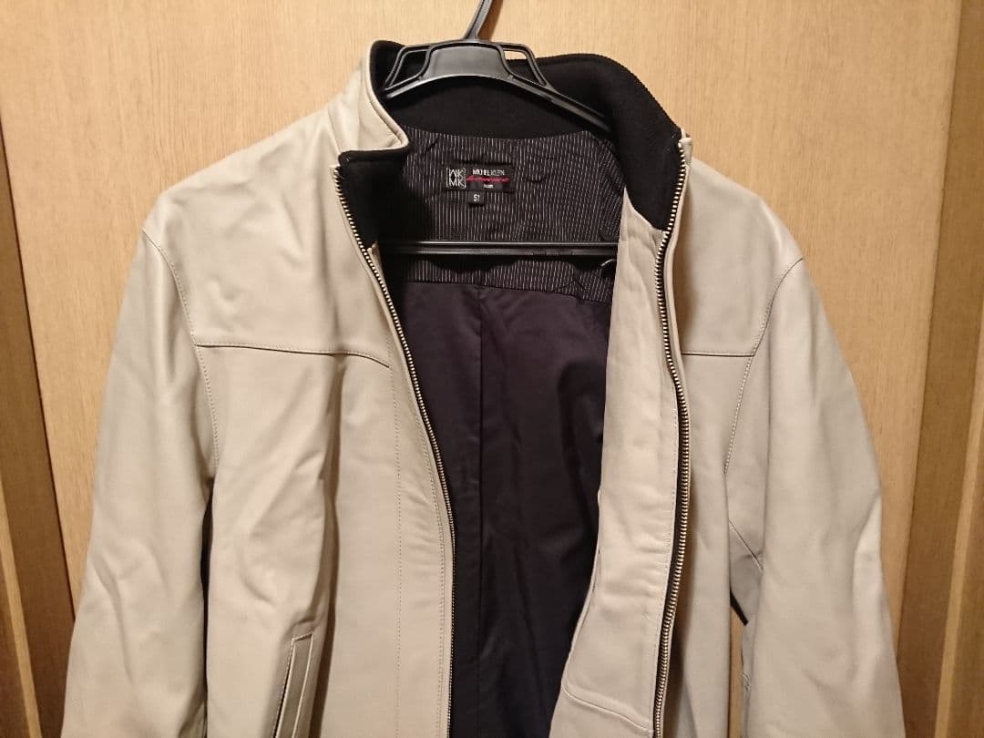 新品 MK MICHEL  HOMME レザー ライダース ジャケット