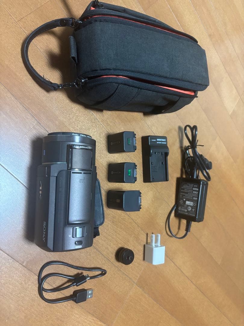 【中古】SONY FDR-AX40 おまけ付き