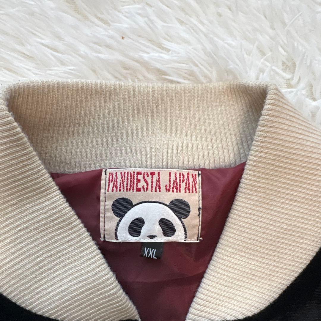 PANDIESTA パンディエスタ　パンダ　スタジャン　刺繍　希少サイズXXL