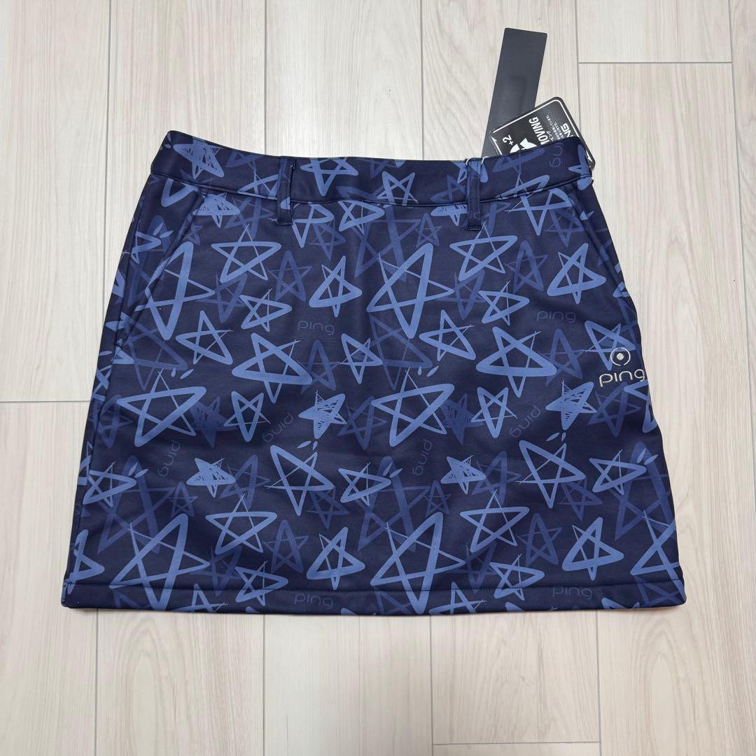 PING レディース 新品Lサイズ セットアップ 秋冬 スカート 上下