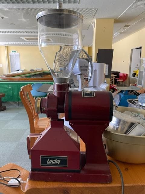 Lucky COFFEE MACHINE 電動 珈琲 コーヒー ミル