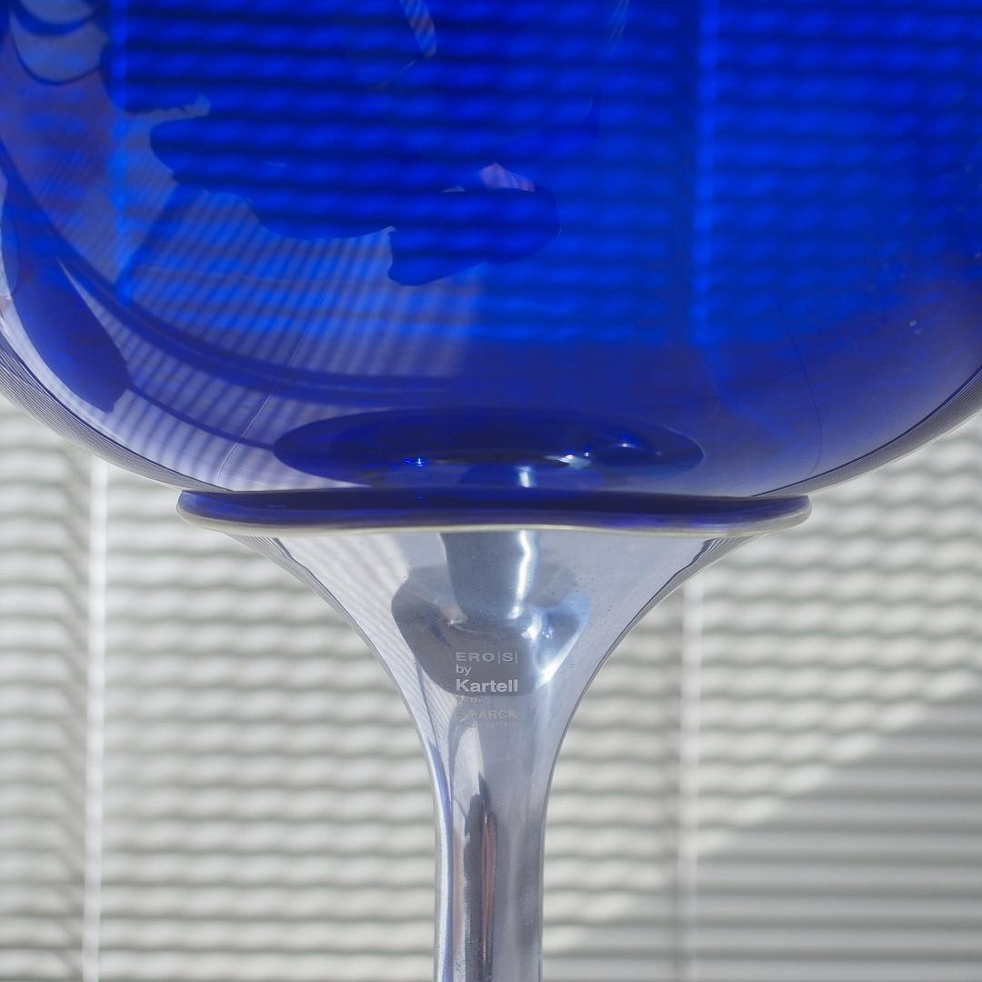 Kartell エロエスチェア 一本脚 青