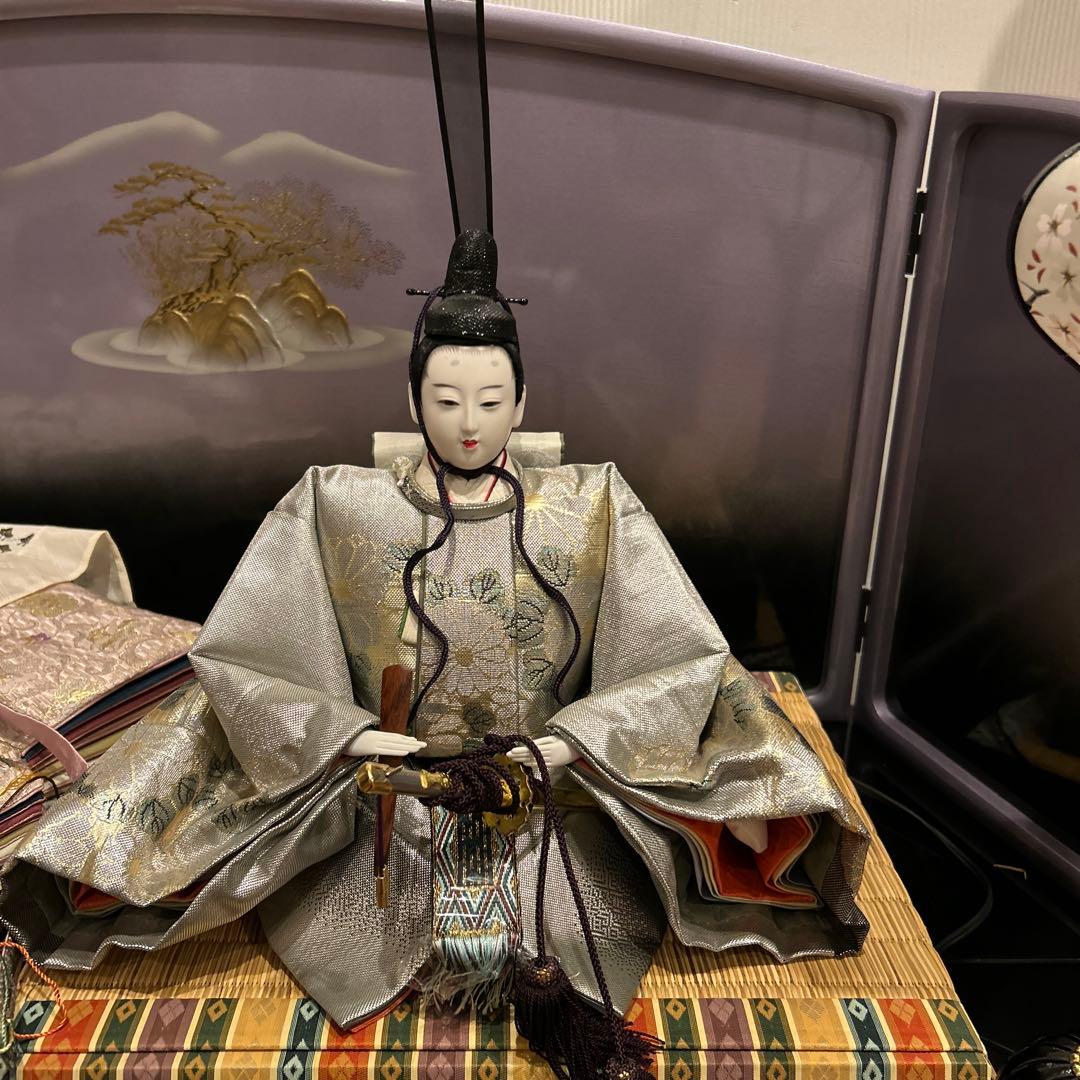 雛人形（親王）　台2つ