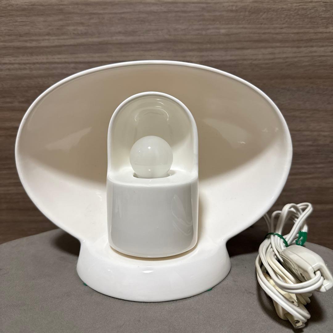 [希少] YAMAGIWA ヤマギワ 陶器 照明 ランプ レトロ ポストモダン