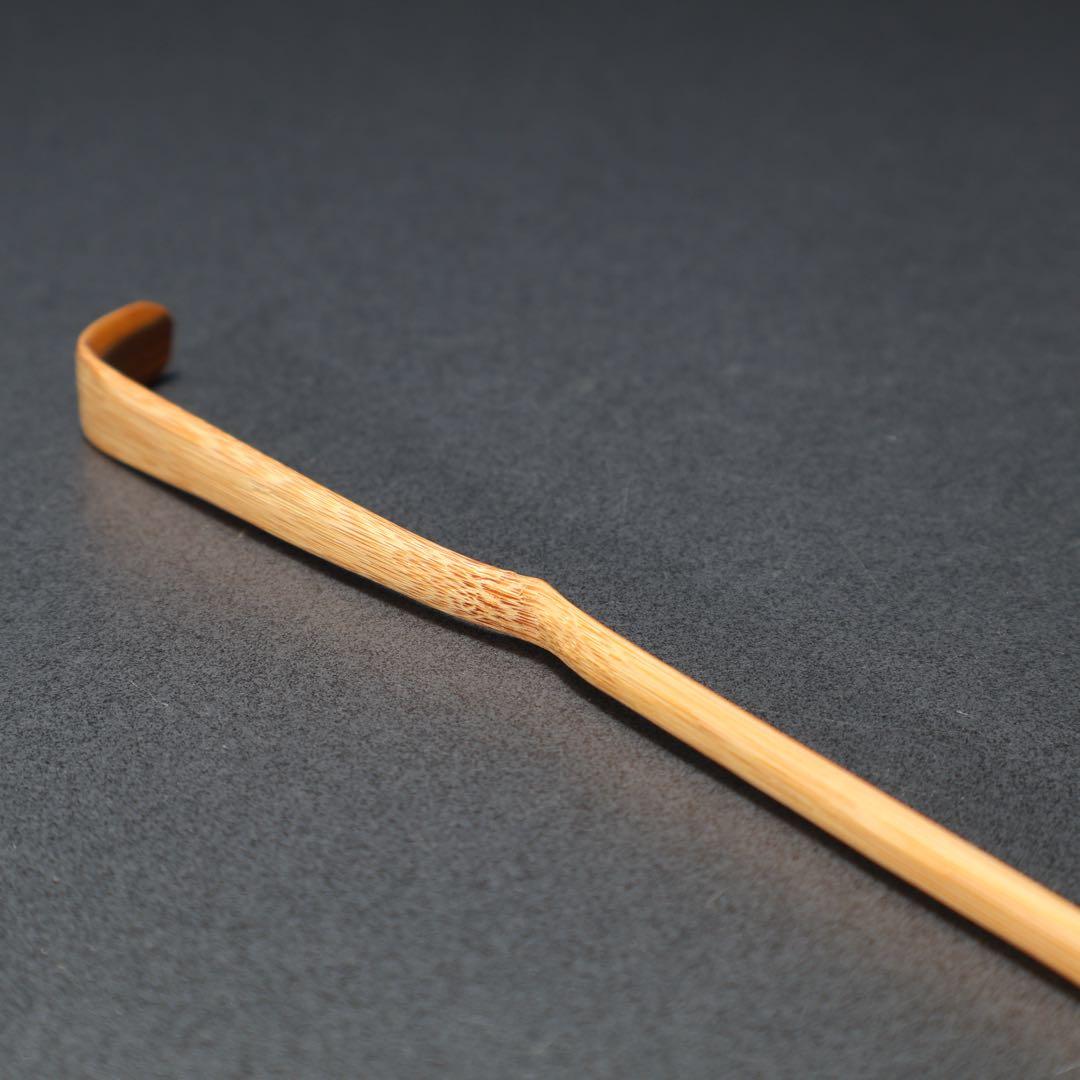 【茶道具】茶杓　雁が音　かりがね　小堀定泰　大徳寺 R0539ダP