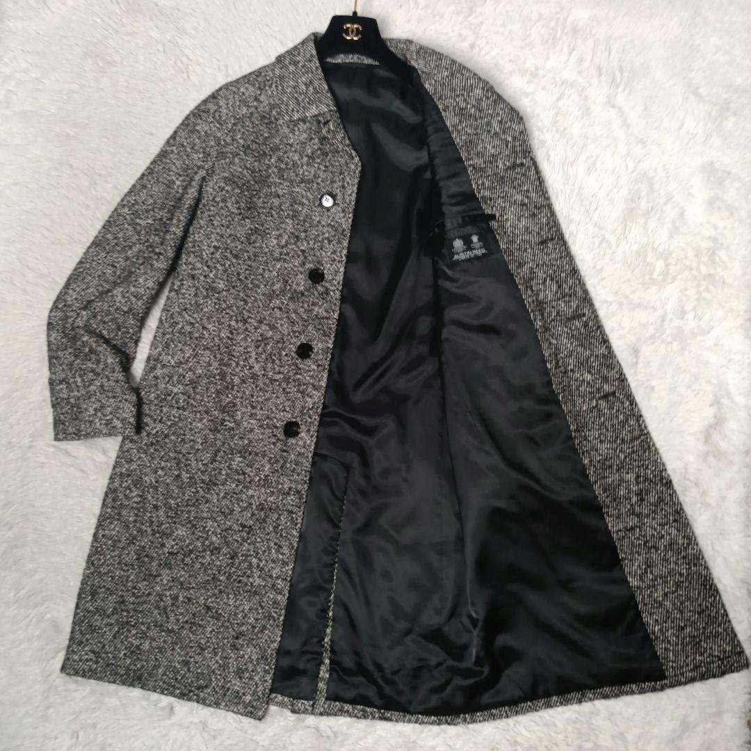 ■AUSTIN REED×Loropiana アルパカ・絹混 ステンカラーコート
