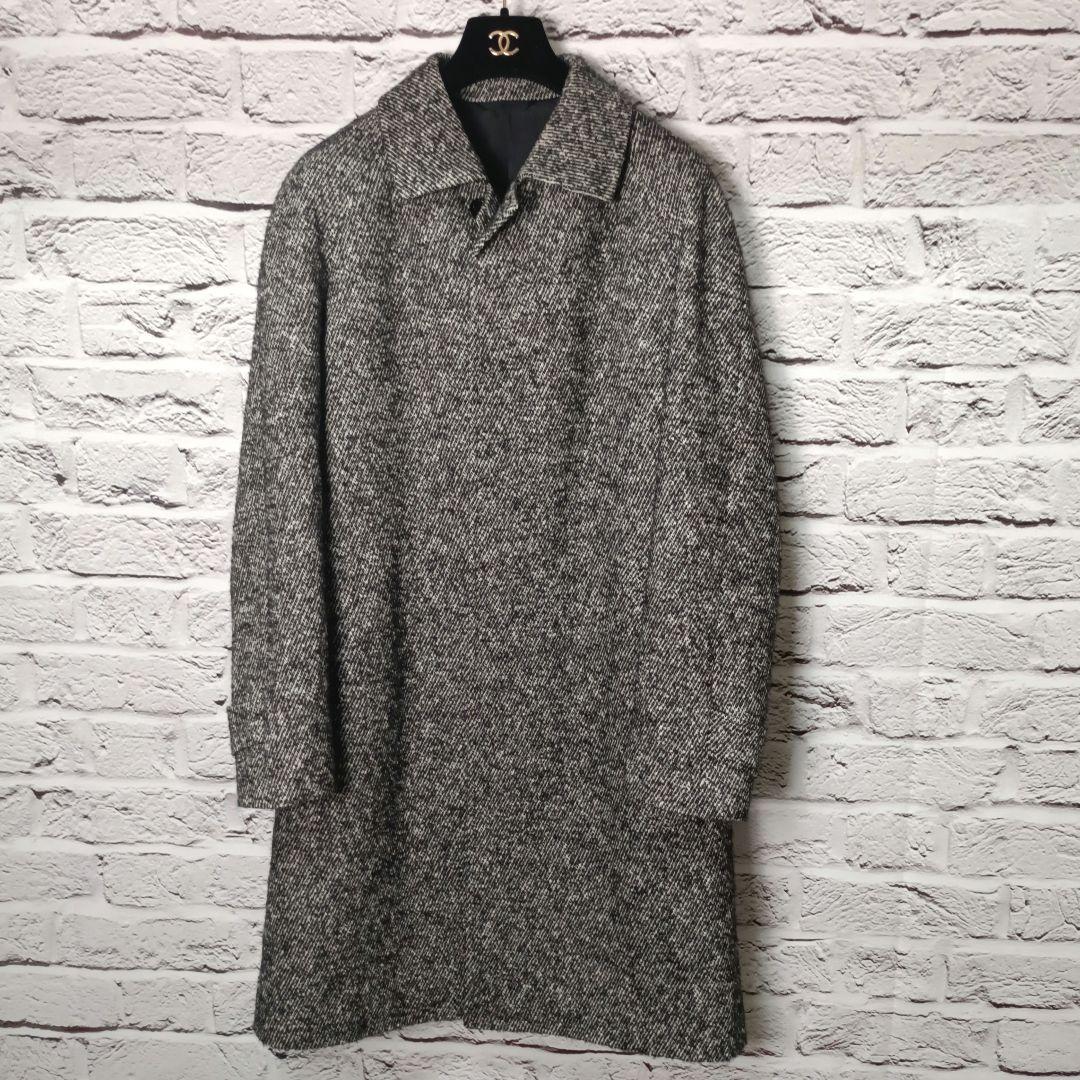 ■AUSTIN REED×Loropiana アルパカ・絹混 ステンカラーコート