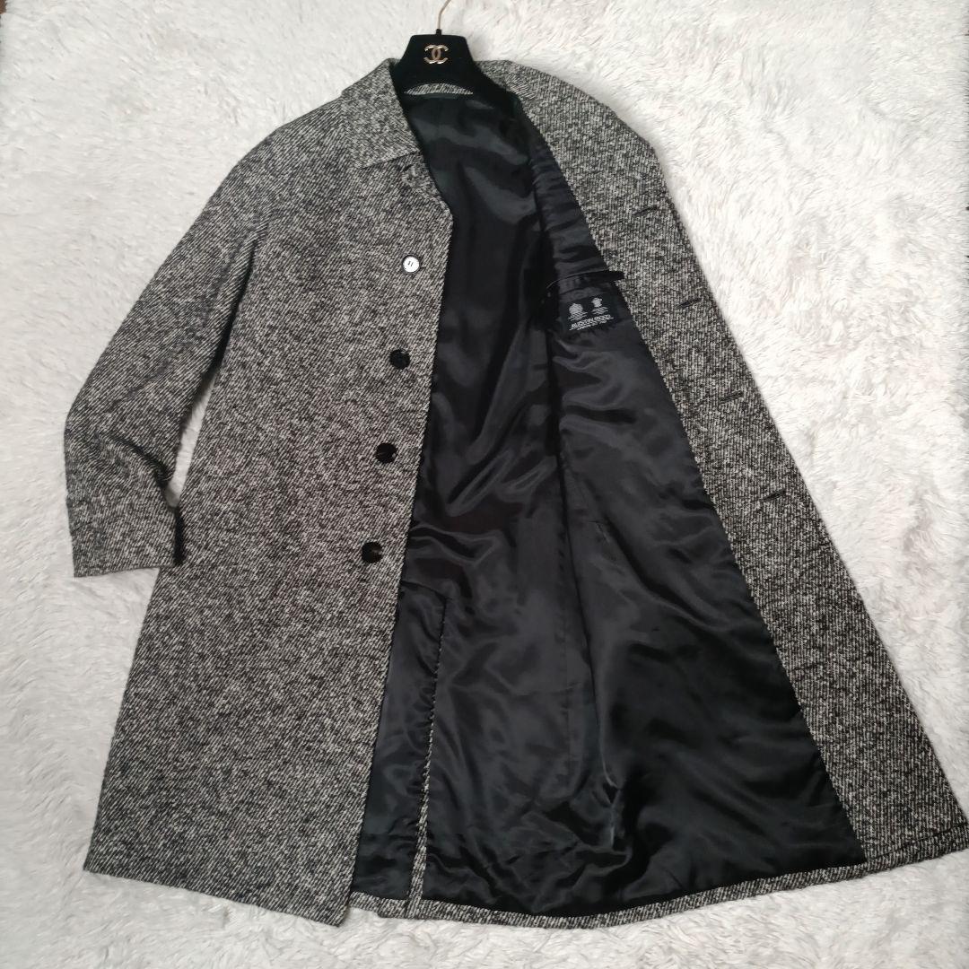 ■AUSTIN REED×Loropiana アルパカ・絹混 ステンカラーコート