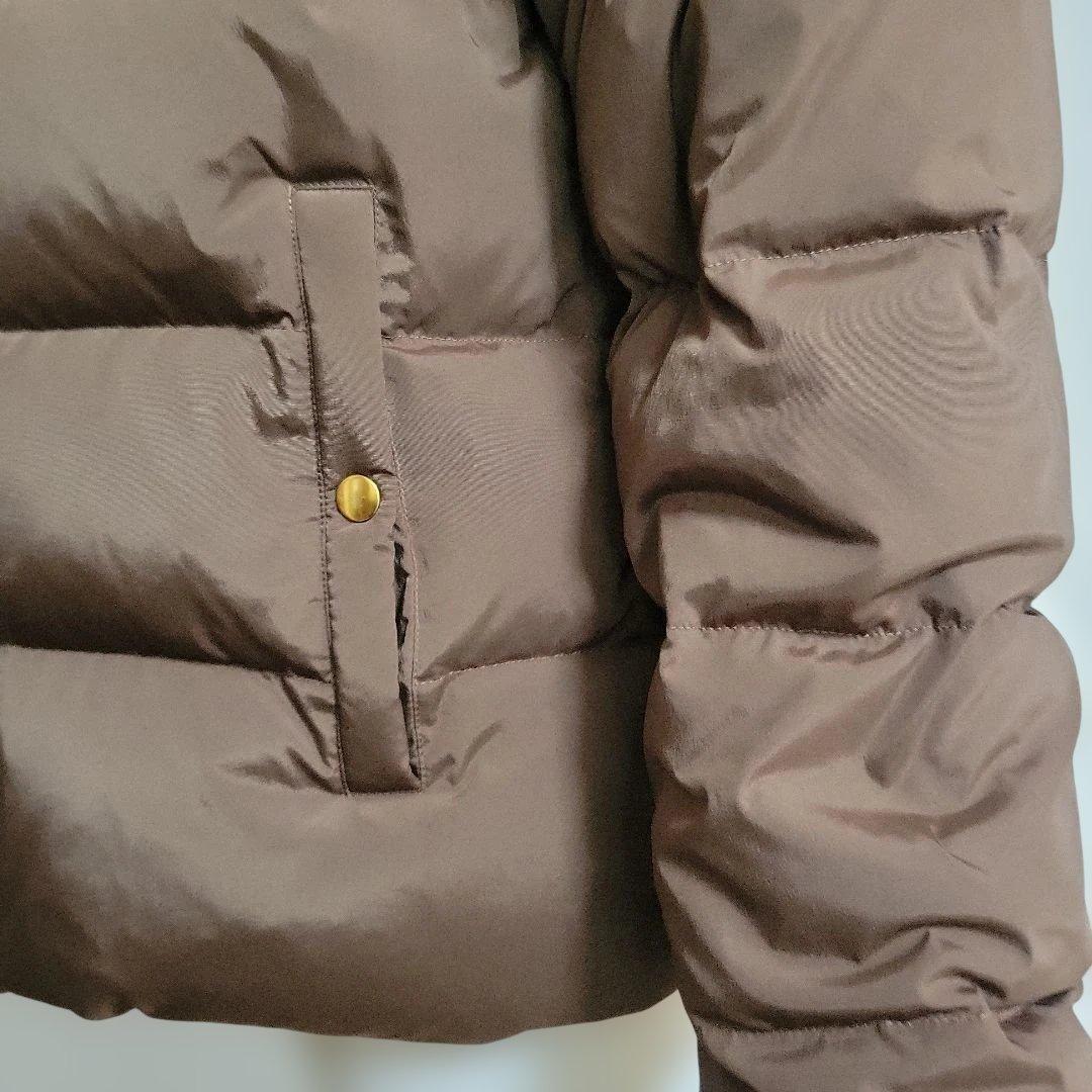 Demi-Luxe BEAMS ブルーFOXファーショートダウン キャメル 40