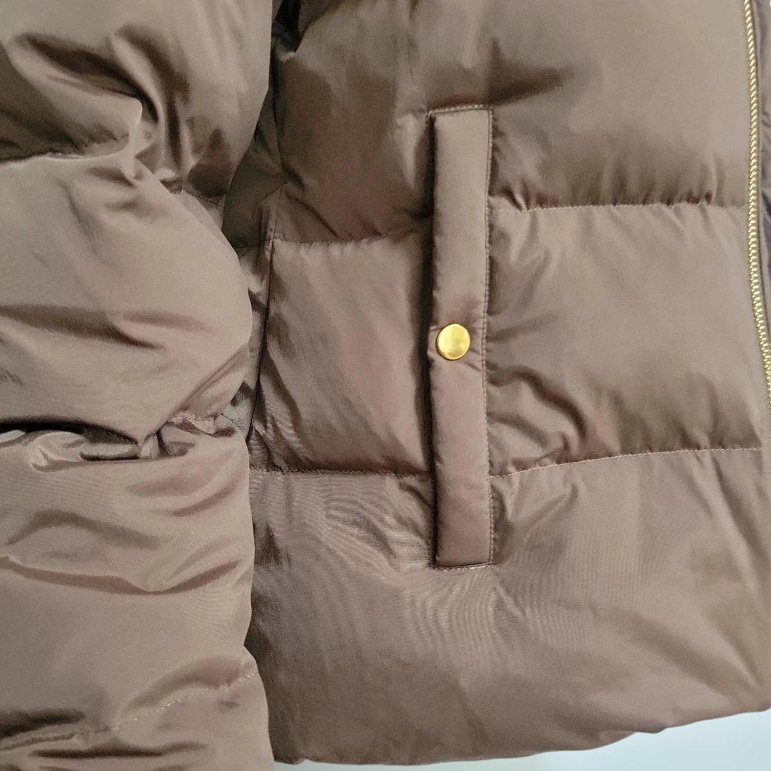 Demi-Luxe BEAMS ブルーFOXファーショートダウン キャメル 40