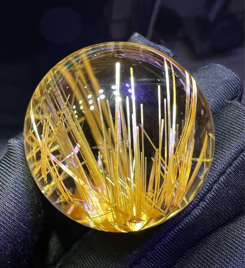 ⭐︎【極上品】タイチンクオーツ 置物 36.8mm