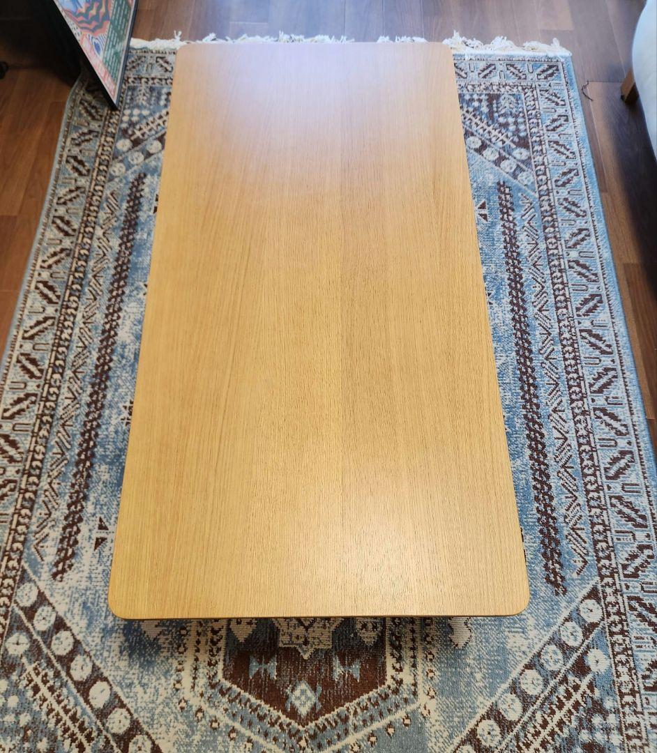 木製センターテーブル・ライトブラウン