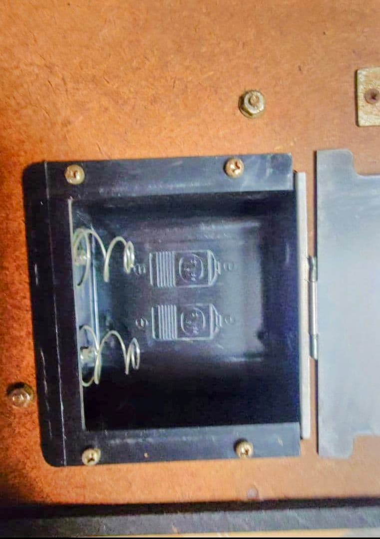 セイコー　Sonola トランジスター時計ブラウンの木目調デザイン　ガラス昭和感