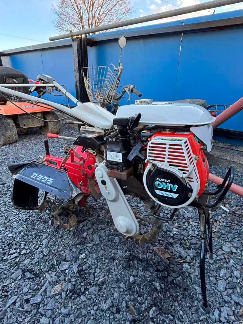 最終即決価格‼️クボタKSD502耕運機ガソリン4馬力 茨城县引き取り限定