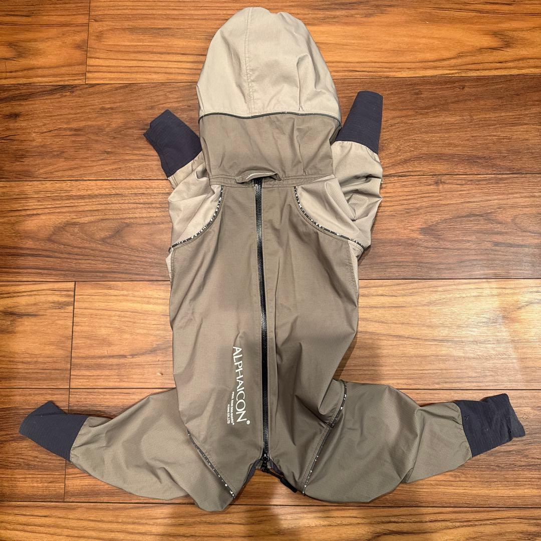 ALPHAICON アルファアイコン　レインドッグガード LLサイズ グレー