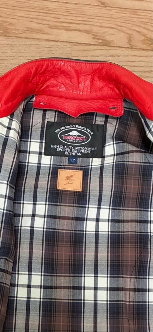 HONDA X KUSITANIレザージャケットLLサイズ【】限定品！