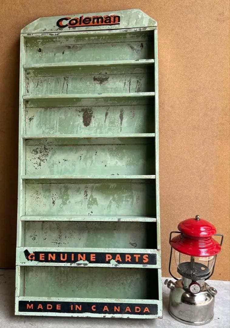 コールマン ランタンパーツ　キャビネット ビンテージ