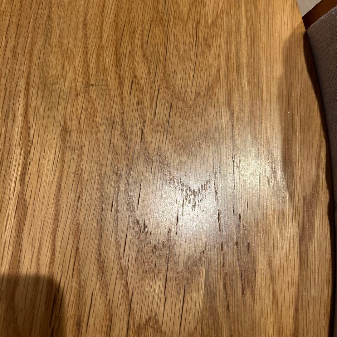 pdgm　 リセノ　ナチュラルウッド 円形ダイニングテーブル