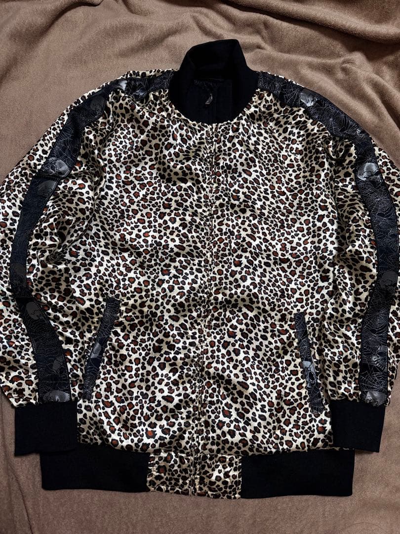 美品 ２面用 JUNKY 日本スカジャン unisex レーヨン マリア バラ